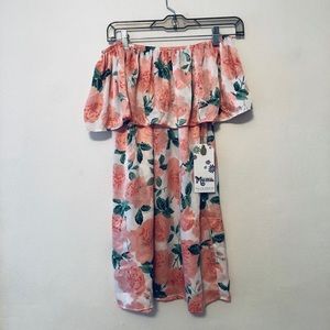 Show Me Your Mumu Off the Shoulder Flower Dress
